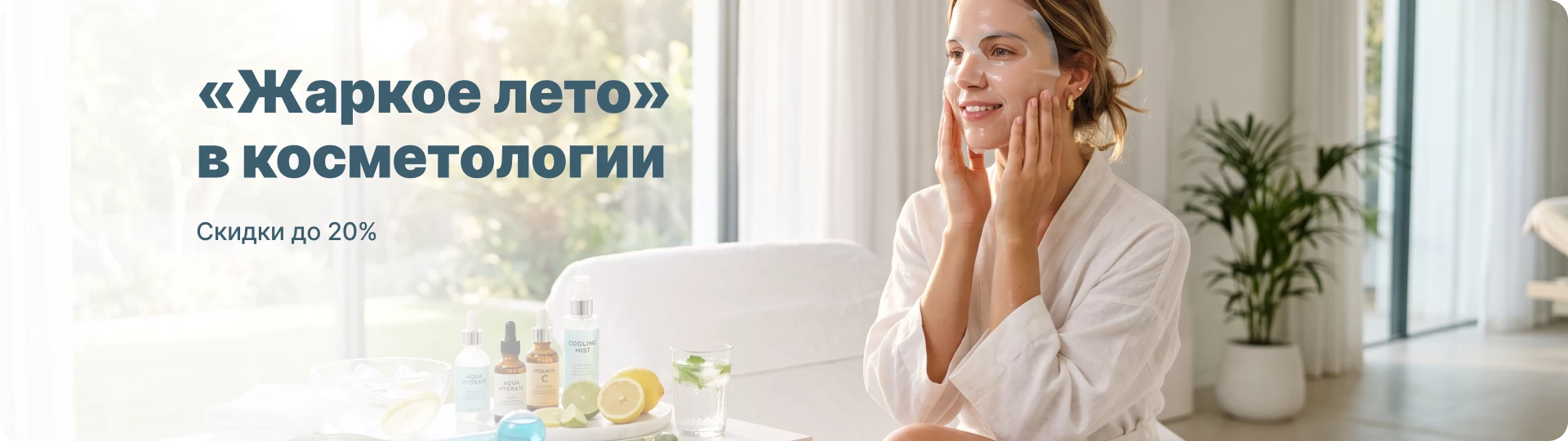 АКЦИЯ «ЖАРКОЕ ЛЕТО» В КОСМЕТОЛОГИИ